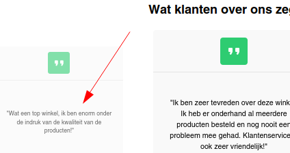 De fake review zoals U die ziet.