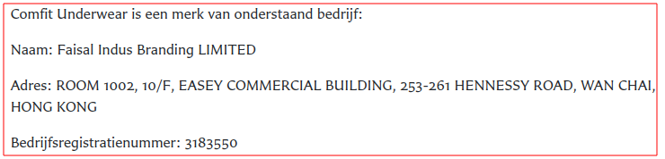 Verkoper duidelijk aangegeven.