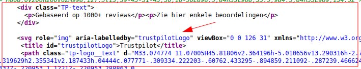 Misbruikt Trustpilot logo (heeft nul reviews daar).