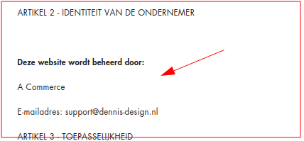 Dit moet voldoende zijn de webshop te mijden!