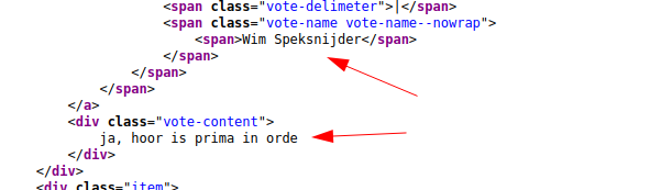 Reviews zijn "hardcoded" en daarmee verdacht.