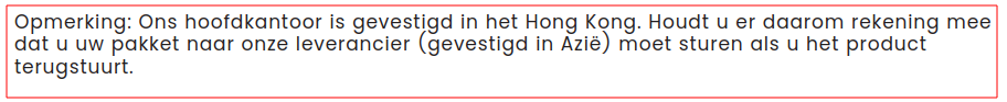 Retourneren naar Hong Kong, China.