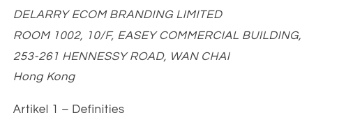 Duidelijk de leverancier aangegeven.