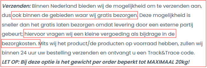 En echt duidelijk wordt het niet.