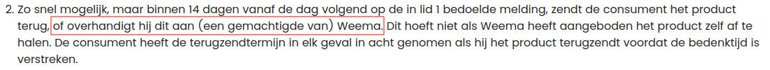 Suggereert een "aanwezigheid" in Nederland. 