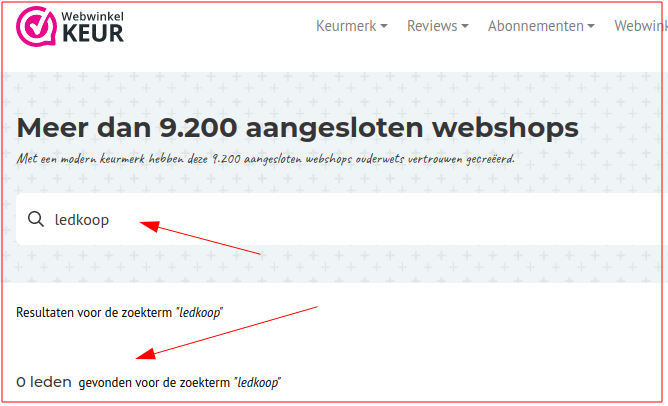 Webwinkelkeur