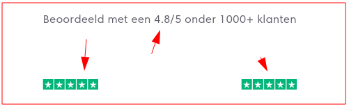 Reviewclaim en misbruik Trustpilot sterren.