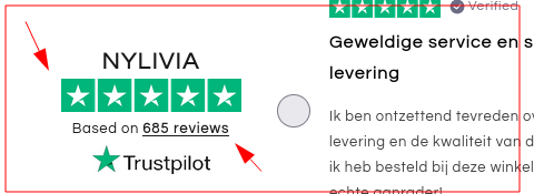 Op 1 na uitsluitend NEGATIEVE reviews op Trustpilot!