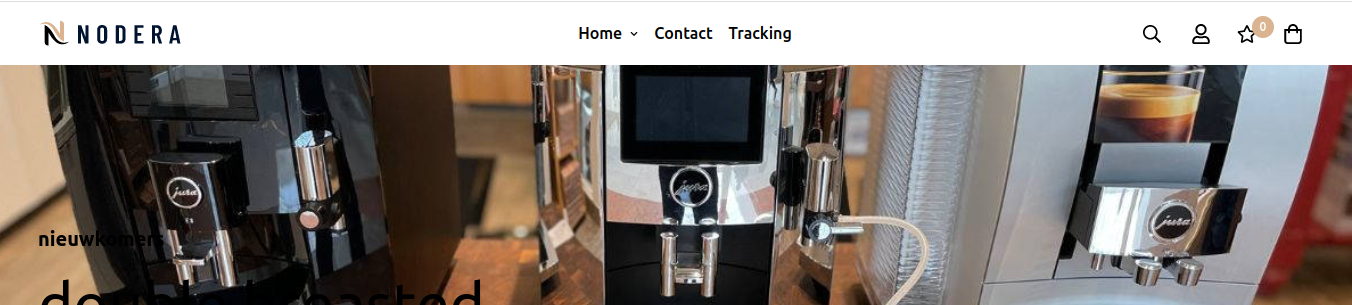 Webshop ziet er (meestal) zo uit (naam wijzigt)