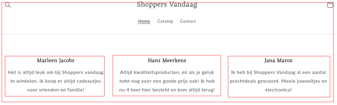 Reviews op deze webshop