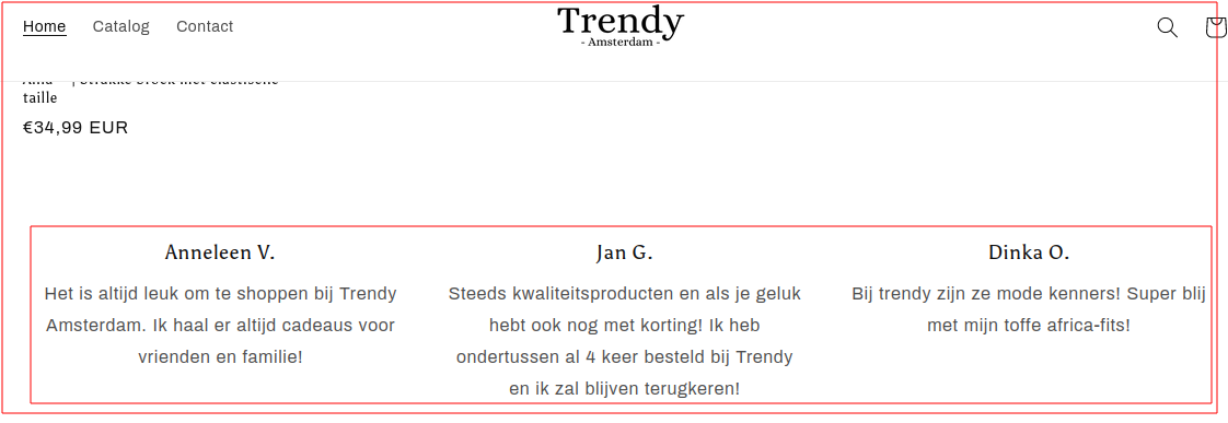 De inmiddels overbekende (fake) reviews.
