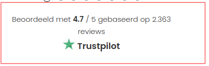 Geen enkele Trustpilot score gevonden! Dus FAKE