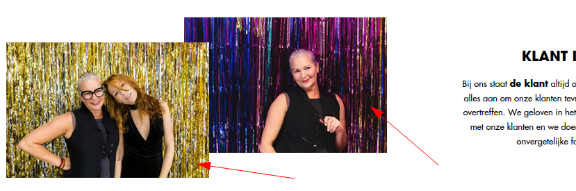 Kijk dit zijn "onze klanten¨.