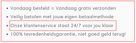 Uitsluitend per mail bereikbaar!