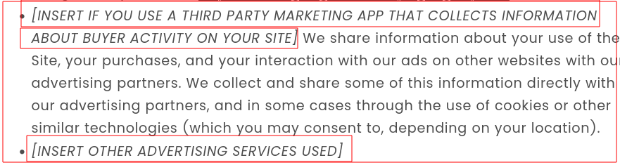 Niet ingevuld, standaard template!