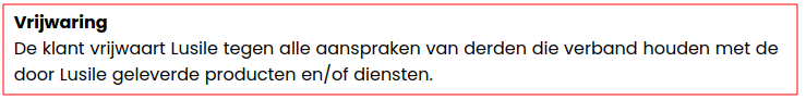 Geen enkele verantwoordelijkheid!