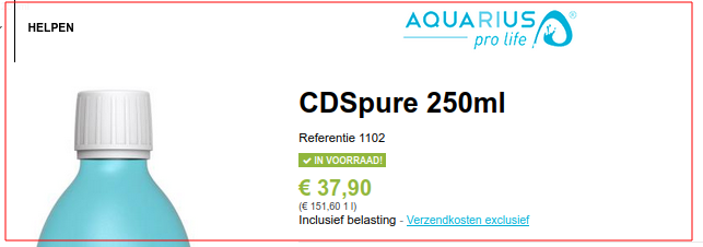 Identieke product bij een AGRO winkel