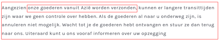 Goed verstopt maar... was al duidelijk.