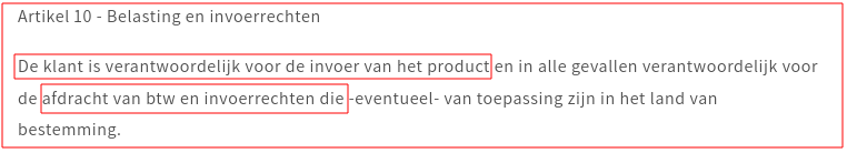 Beetje verstopt maar het staat er.