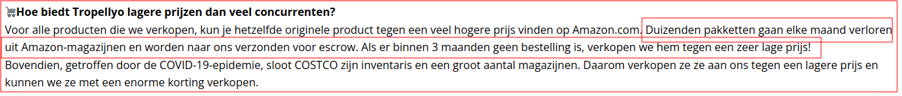 Kan waar zijn maar niet waarschijnlijk.