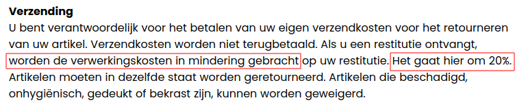 Gewoon een "boete" van 20%?