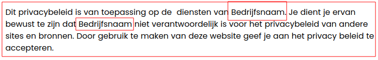 Hierdoor zijn privacyvoorwaarden ongeldig!