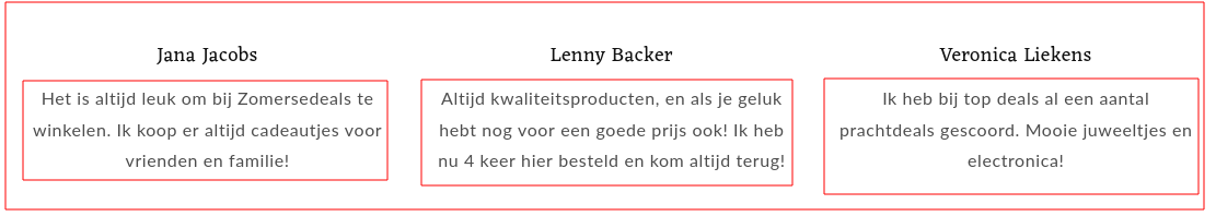De reviews op zomersedeals.com