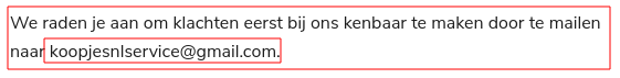 En maar weer een ander Gmail adres!