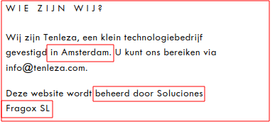 NIET in Amsterdam maar in Barcelona!