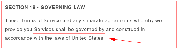 Raar voor een Duitse webshop?