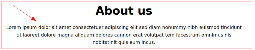 Latijnse voorbeeldtekst (moet toch opvallen?)