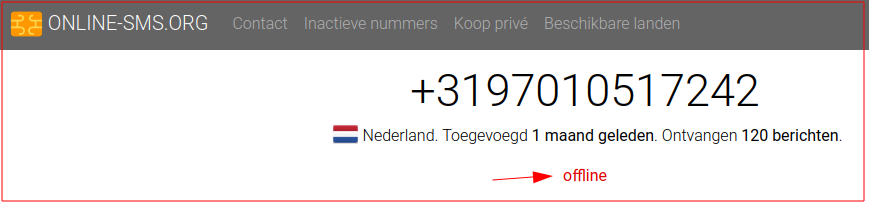 Het telefoonnummer