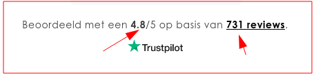 NIETS te vinden op Trustpilot! FAKE!