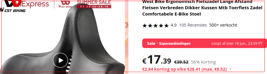 AliExpress bezorgt u dan deze!