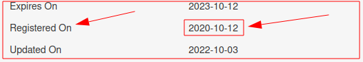 Maar is pas najaar 2020 geregistreerd.