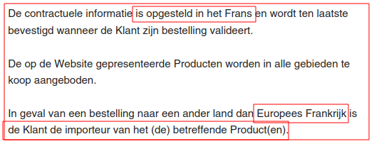 Duits Frans Nederlands