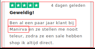 Webshop bestaat nog geen 2 maanden dus FAKE!