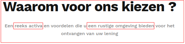 Misschien Vlaams?