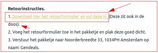 Link werkt niet (404-error)