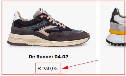 De echte van Bommel sneakers!