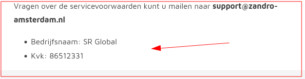 Alleen een KvK is te weinig / niet toegestaan!