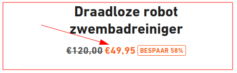 De prijzen die wij vonden zijn tussen 350 en 1900 euro!