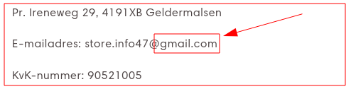 Ook wel een heel bijzonder Gmail adres!