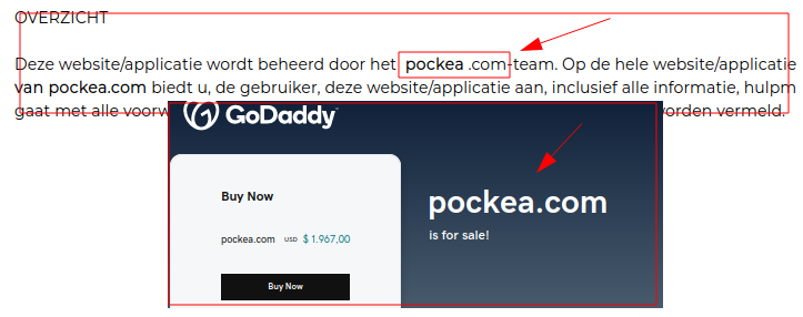 Pocketea.com staat te koop!
