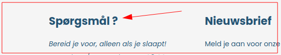 Vertaling ook nog niet optimaal?