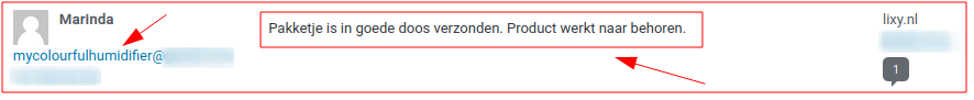 Met zo'n naam en type melding verdien je de aandacht!