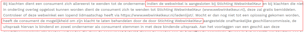 DEZE WEBSHOP IS GEEN LID!