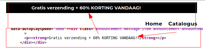 Haast u niet, elke dat 60%