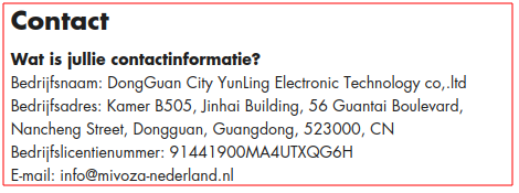 In de FAQ vinden we de leverancier mogelijk eigenaar!