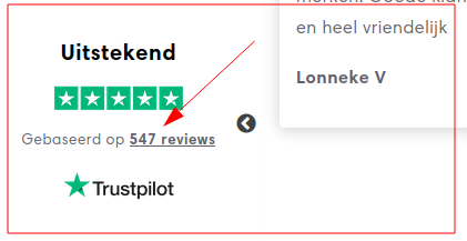 FAKE, kijkt u zelf op Trustpilot!